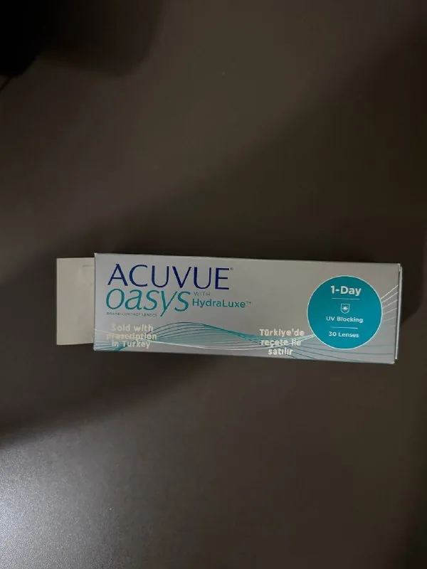 Однодневные контактные линзы Acuvue Oasys -1.75 1