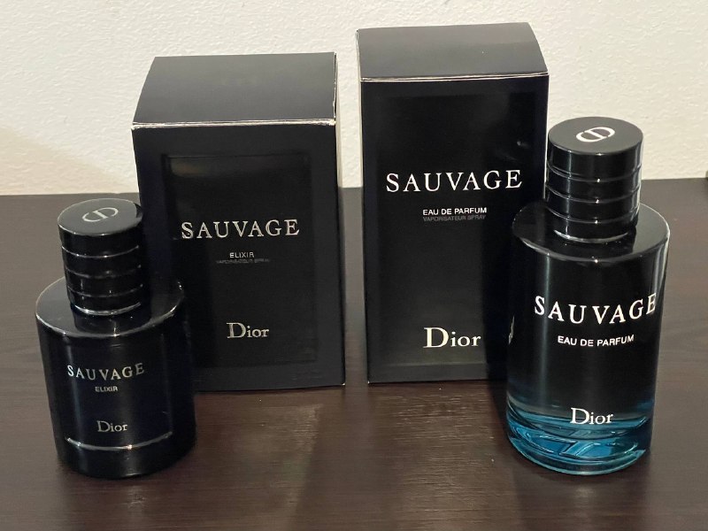 Sauvage Dior Eau de parfum 100ml, Elixir 60ml