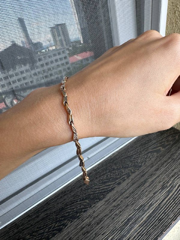 Золотой браслет проба 585 4