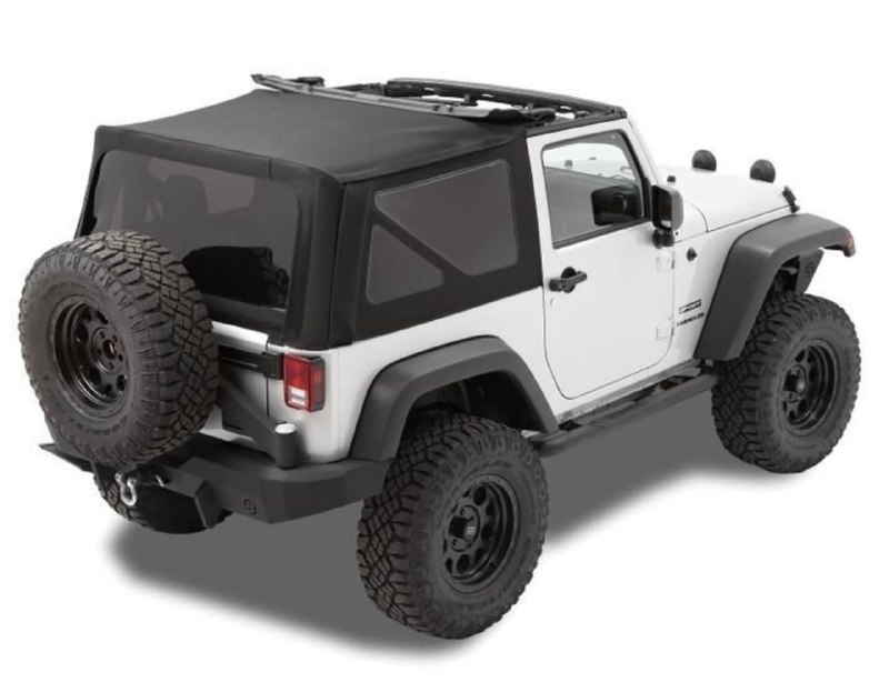 Мягкая крыша тент на Jeep Wrangler JK 2 door