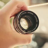 Sirui Saturn 50mm анаморфный объектив и Minolta Rokkor 55mm 5