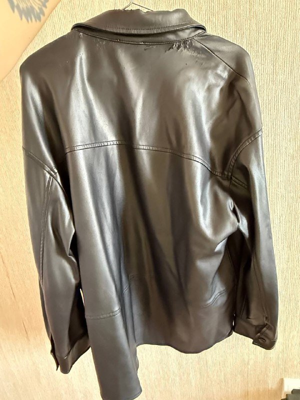 Кожаный жакет Lime, шуба UniClo 5