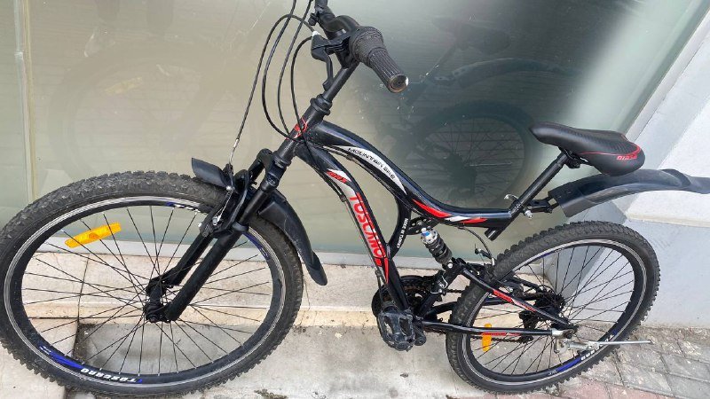 Велосипед TOSCANO с амортизаторами 5