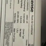 Кондиционер Hisense 3