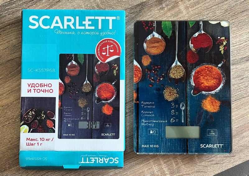 Кухонные весы Scarlett