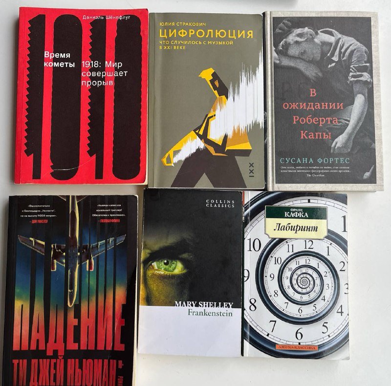 Книги Даниэль Шёнпфлуг, Юлия Стракович, Сусана Фортес, Ти Джей Ньюман, Mary Shelley, Франц Кафка