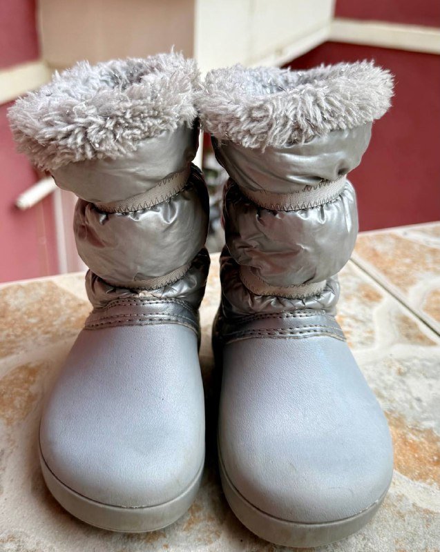 Зимние сапоги crocs размер C8 2