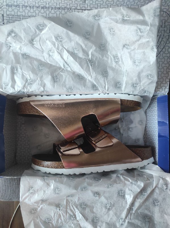 Новые кожаные Birkenstock Arizona BS, размер 38 2