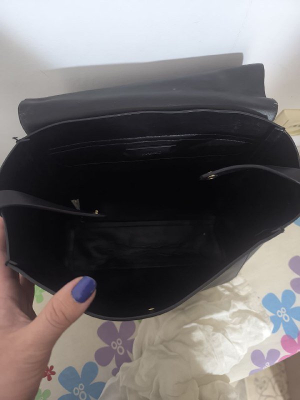 Женский рюкзак черный одно отделение 4