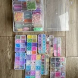 Puzzle, bead set, linen canvases 2