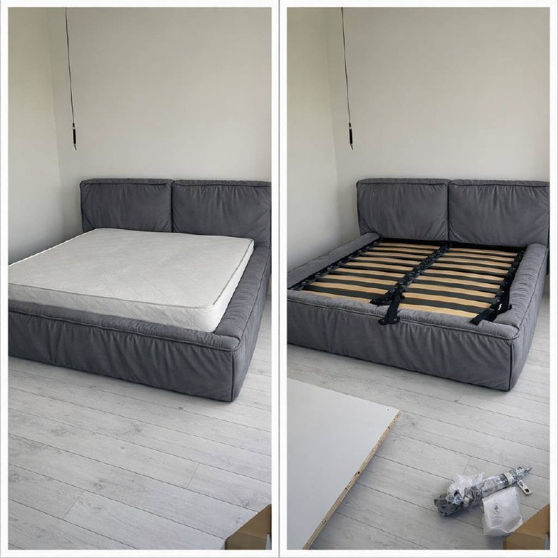 Кровати с подъемным механизмом 160x200 и 140x200 без матраса