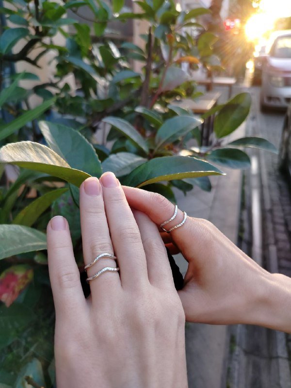 Кольца из серебра