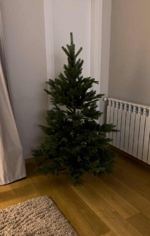 ёлка 150 см, ёлочные игрушки