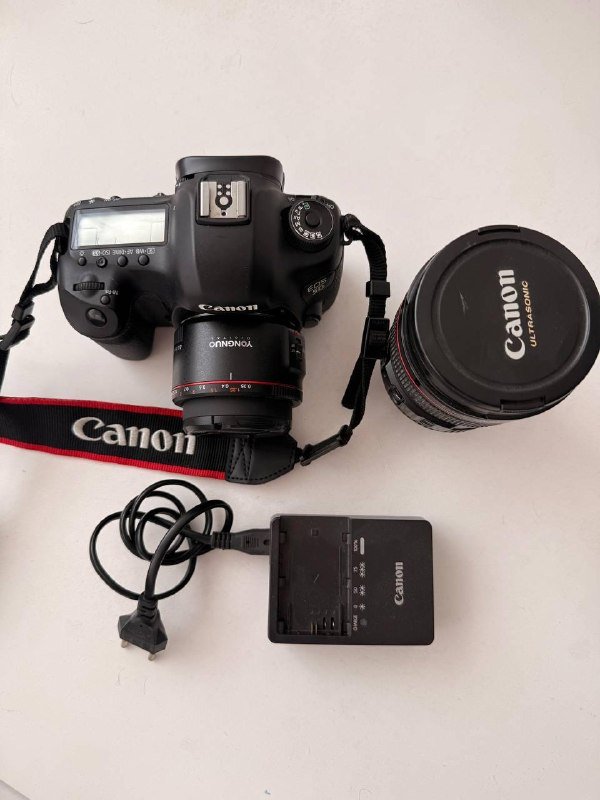 Фотоаппарат Canon EOS 5D Mark III и 2 объектива 3