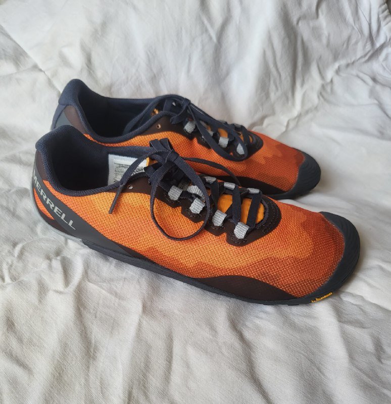 Серые Merrell Vapor Glove женские 39, Оранжевые Merrell Vapor Glove 4 женские 39 2