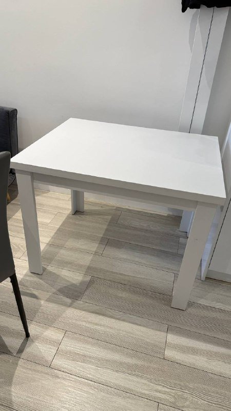 Стол обеденный IKEA, Jysk белый