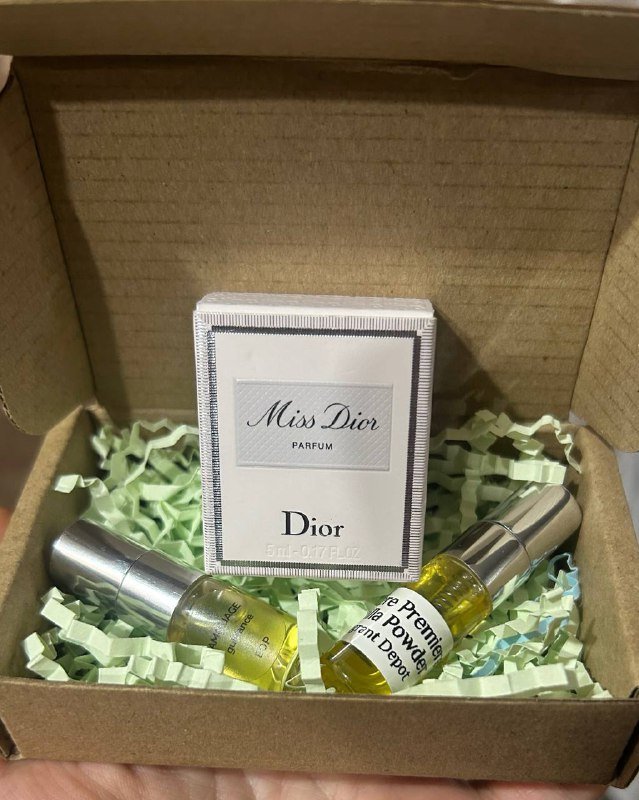 Миниатюрка Miss Dior, Amouage Guidance, Matiere Premiere Vanilla Powder