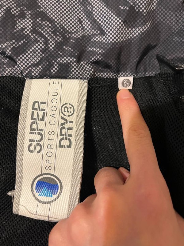 Женская спортивная дождевик Super Dry размер S 4