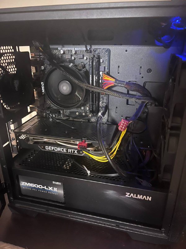 ПК с Ryzen 5 5600x, RTX 2060, SSD, ОЗУ