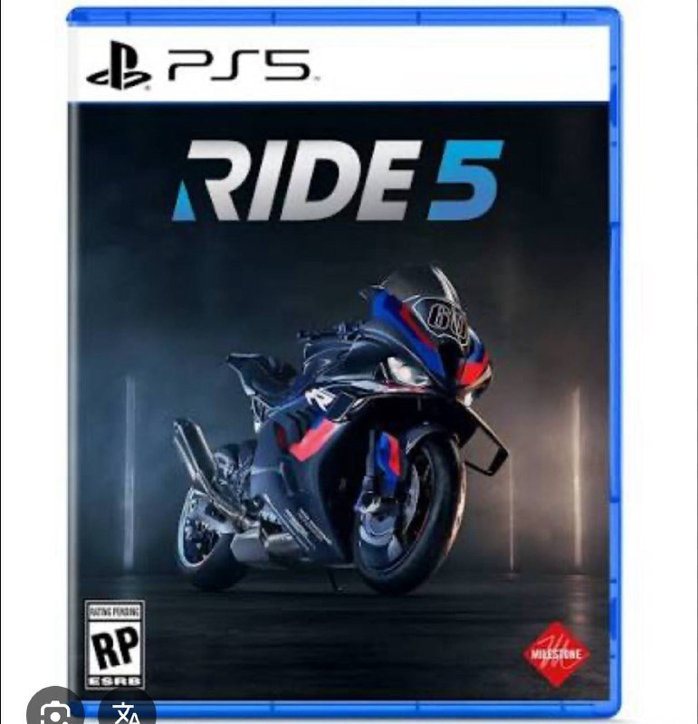 Диск PS5 RIDE 5