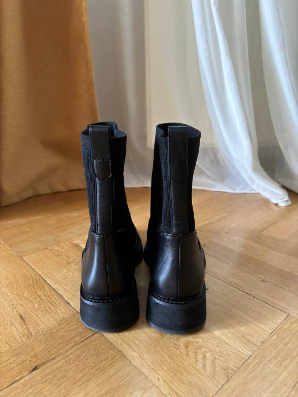 Женские ботинки челси 2moodstore, натуральная кожа, размер 39 2