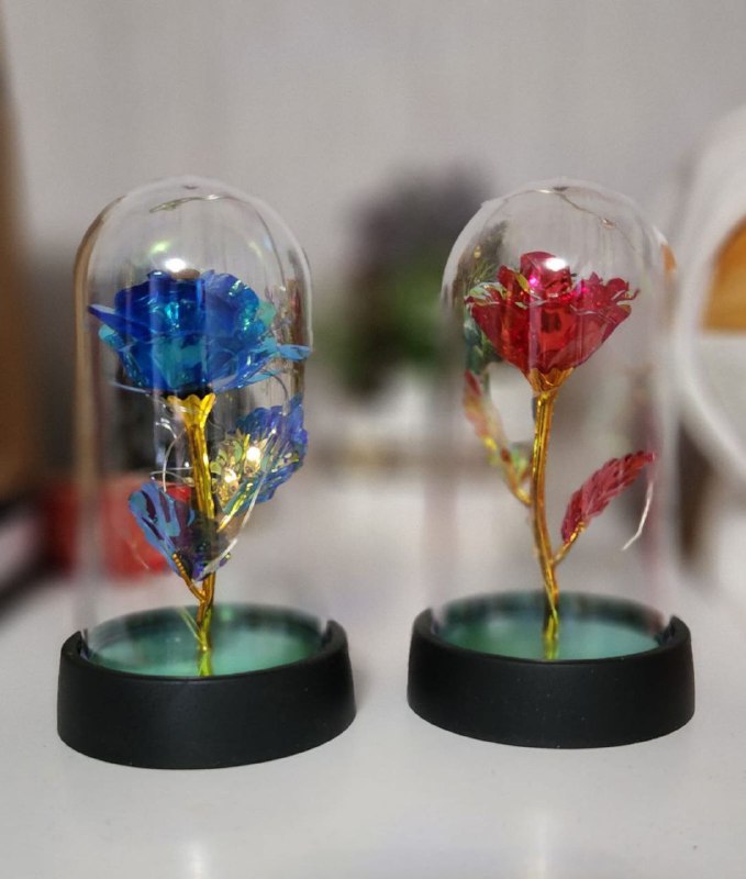 Декоративные розы с LED лампочками 2