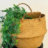 Лампы, корзина-кашпо с растениями, эвкалипт, дозаторы 2