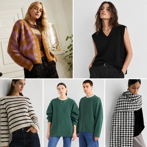 Кардиган Obey, жилетки Zara, кофта, свитер Levi’s, шарф, толстовки, юбка, рубашки