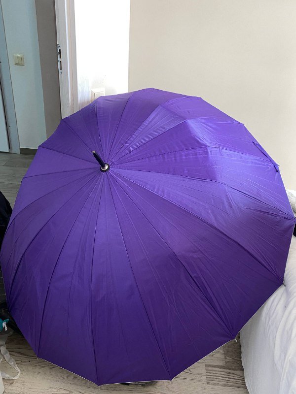 Зонты разных цветов, большой размер 10