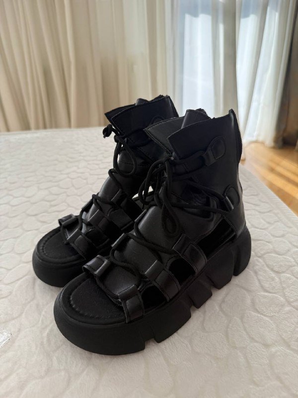 черные женские сандали 37 размер 2