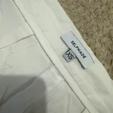Белые летние широкие брюки Selfmade XS 2