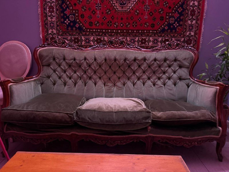 Диван, кресла, журнальный столик, бамбук 7