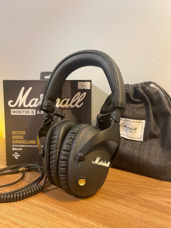Наушники Marshall Monitor II ANC Black