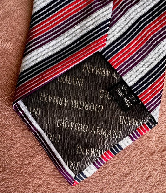 Шелковый галстук Giorgio Armani 3