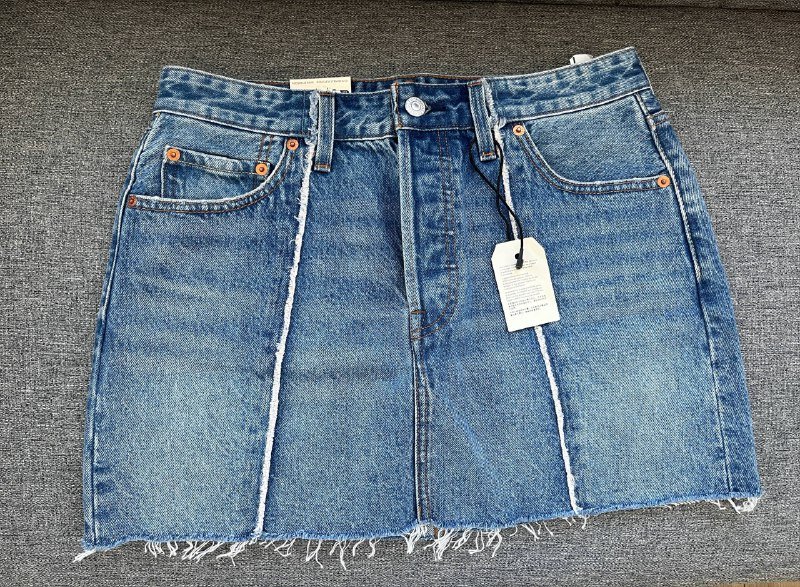 джинсовая юбка Levi's, белые джинсы JJXX 3
