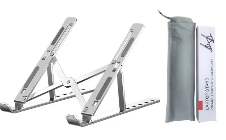 Складная алюминиевая подставка для ноутбука 1