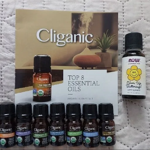 Эфирные масла Cliganic и Now
