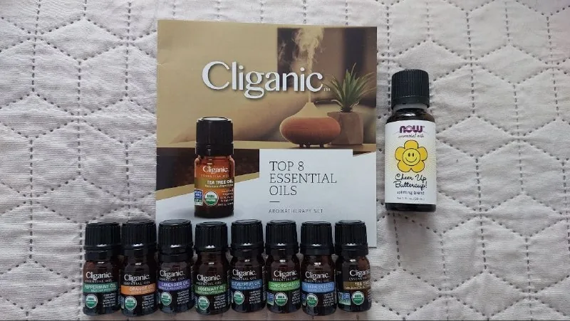 Эфирные масла Cliganic и Now