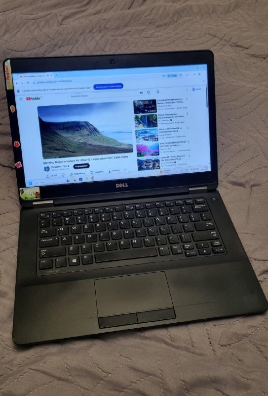 Ноутбук Dell 5470 i5-HQ 16 ГБ ОЗУ