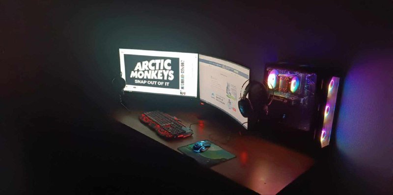 Полный игровой компьютерный сетап 2