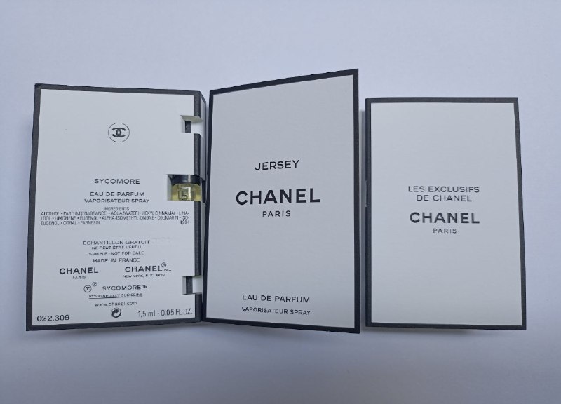 Пробники Chanel Coco Mademoiselle, Gabrielle, Les Eaux, Les Exclusifs 4