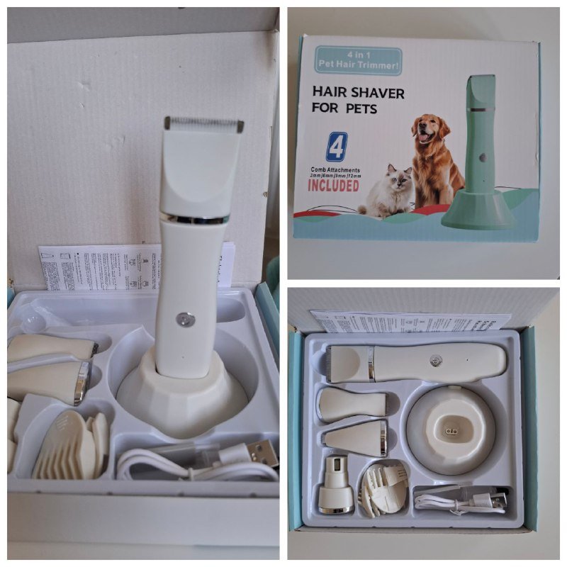 Машинка для стрижки животных, триммер для кошек и собак