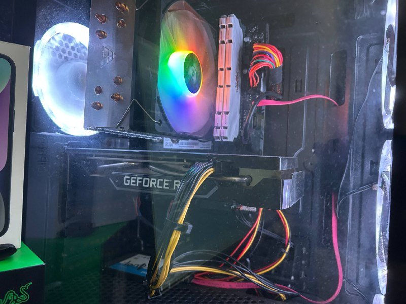 Компьютер игровой ПК Intel Core i3-14100F, 16ГБ DDR4, RTX 2060 SUPER