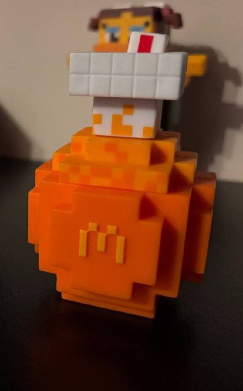 Фигурки-зелья Minecraft McDonalds