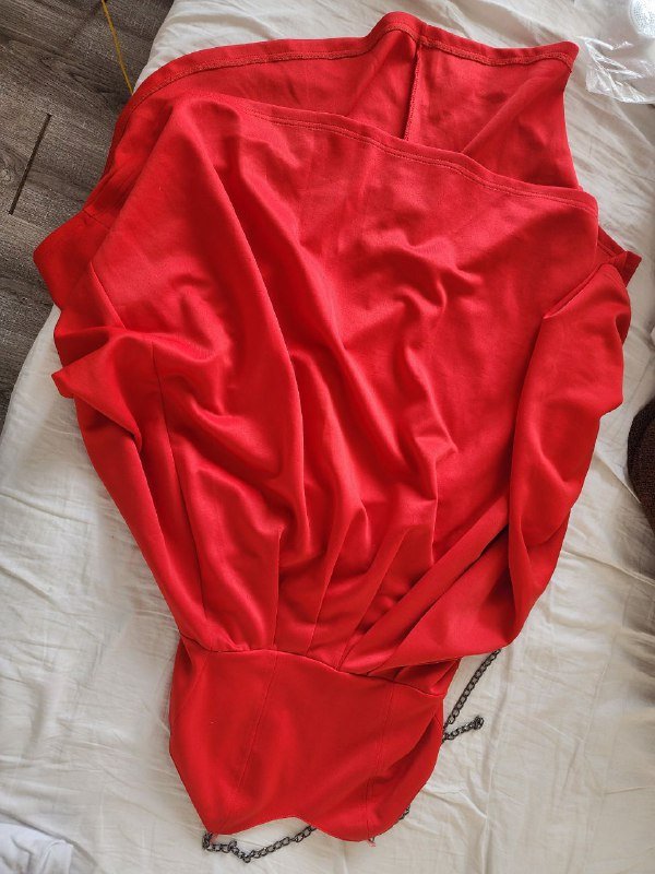 Шикарное красное платье размер 42–44 5