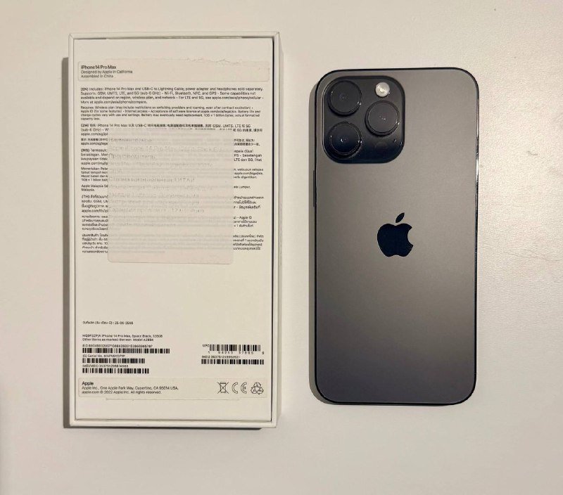 iPhone 14 Pro Max, 128 GB, Space Black