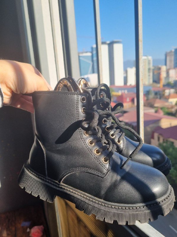 Обувь 31 размер серые и черные 5