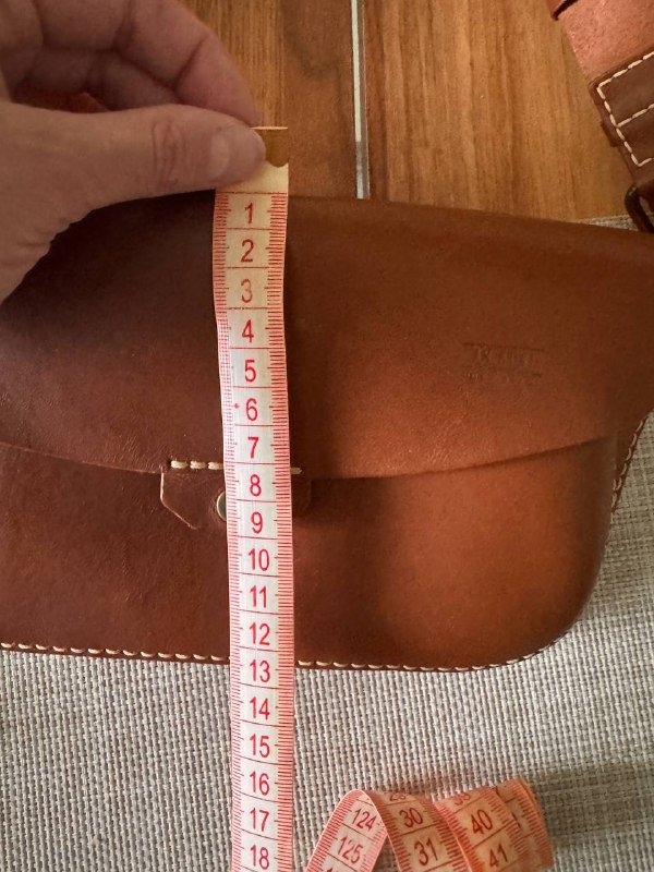 Поясная сумка IAMPOINT из натуральной кожи 5