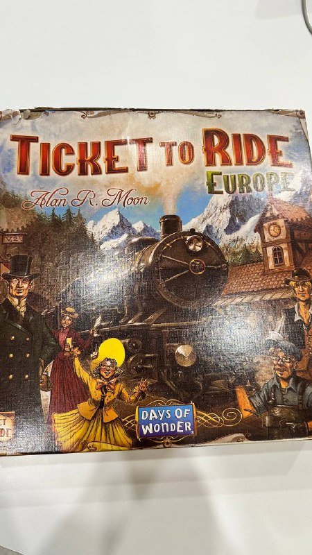 Настольная игра Ticket to Ride: Europe
