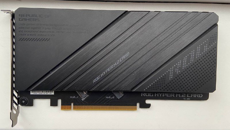Asus ROG Hyper M.2 expansion card